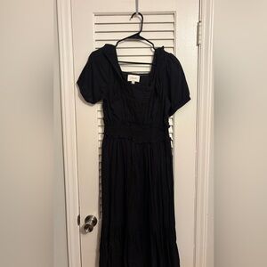 Cleobella Black Midi Dress